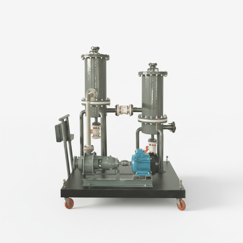 Dual MS + PP Lined Filter Housing