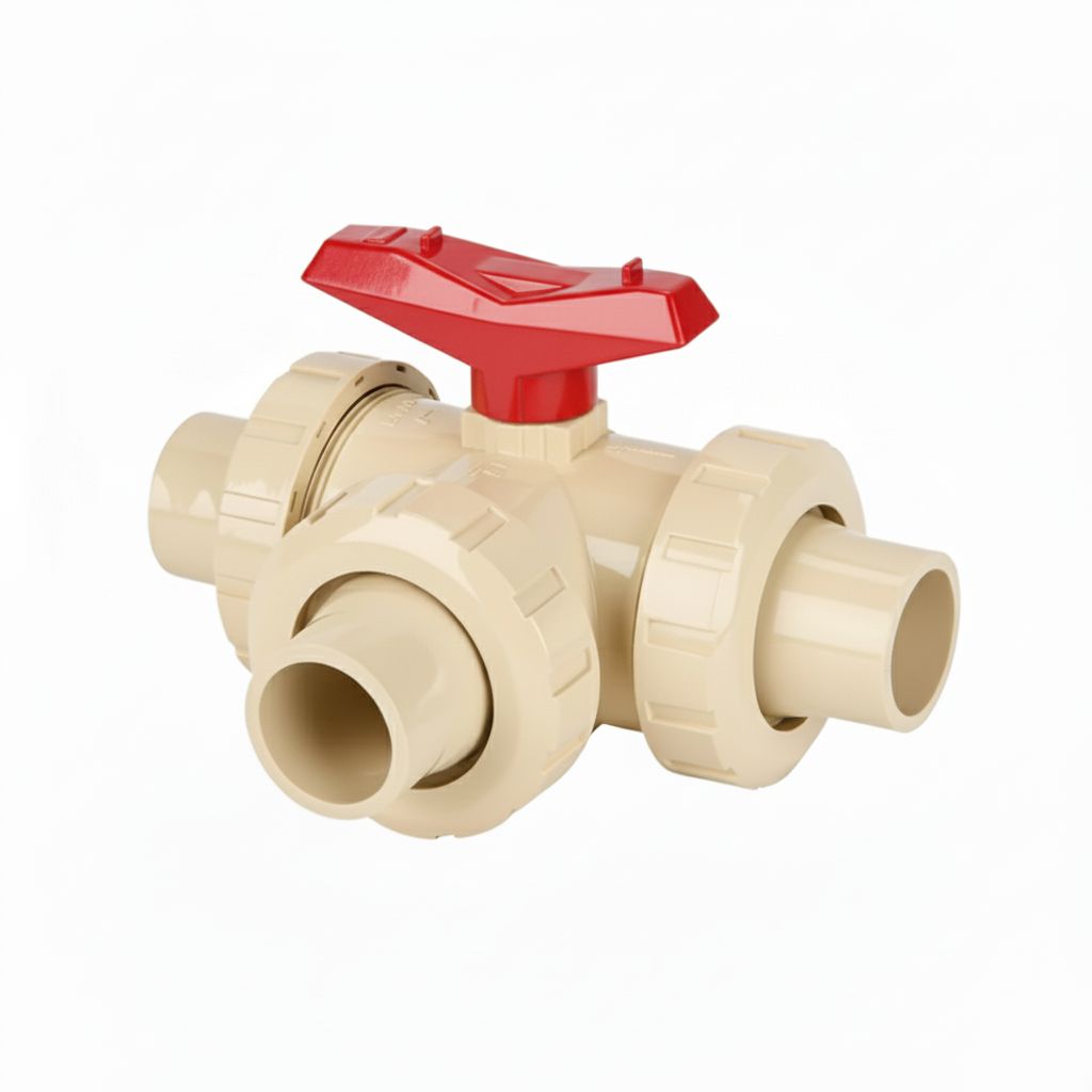 3 Way Union Type Valve